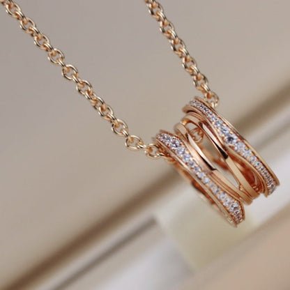 [BIJOUX]ZERO 1 PINK GOLD NECKLACE