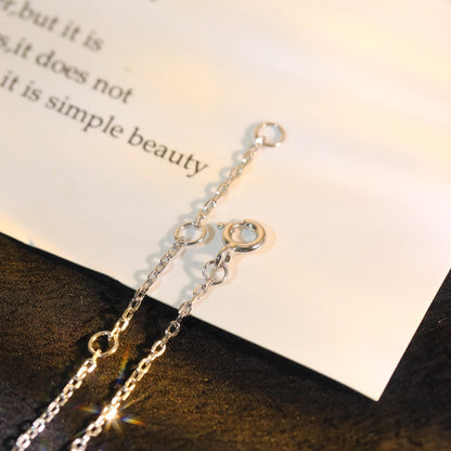 [BIJOUX]SUN MOTIF PINK MOP SILVER BRACELET