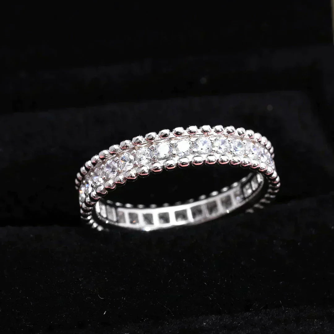 [BIJOUX]PERLEE DIAMOND SILVER RING