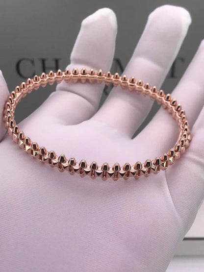 [BIJOUX]CLASH PINK GOLD BRACELET