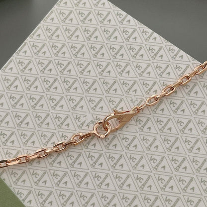 [BIJOUX]LUCKY SPRING 15 MOTIFS ROSE GOLD NECKLACE