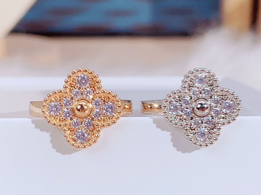[BIJOUX]CLOVER DIAMOND RING