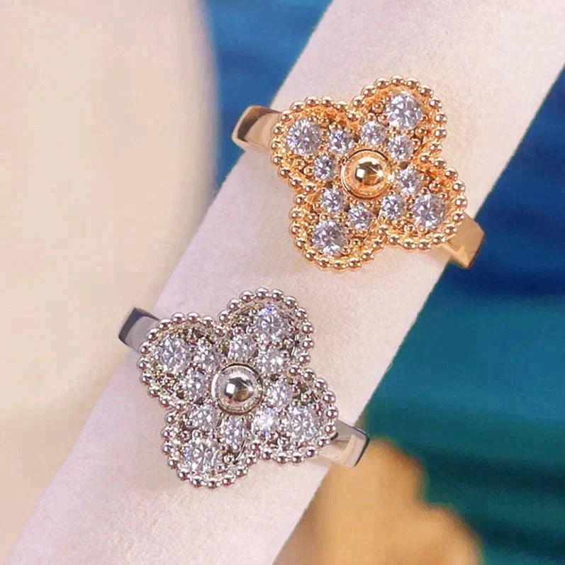 [BIJOUX]CLOVER DIAMOND RING