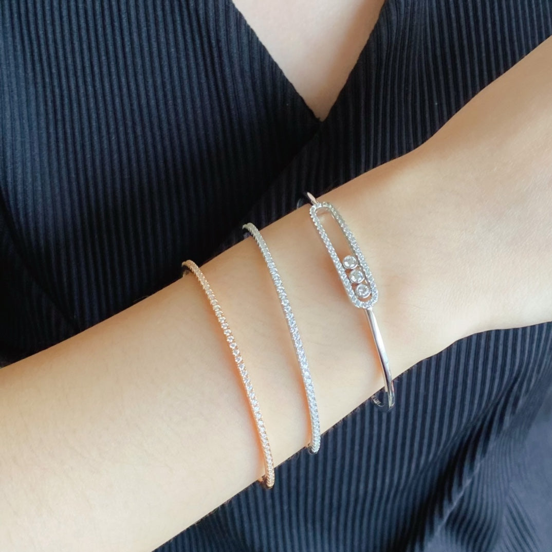 [BIJOUX]MINI BRACELET TENNIS DIAMANT