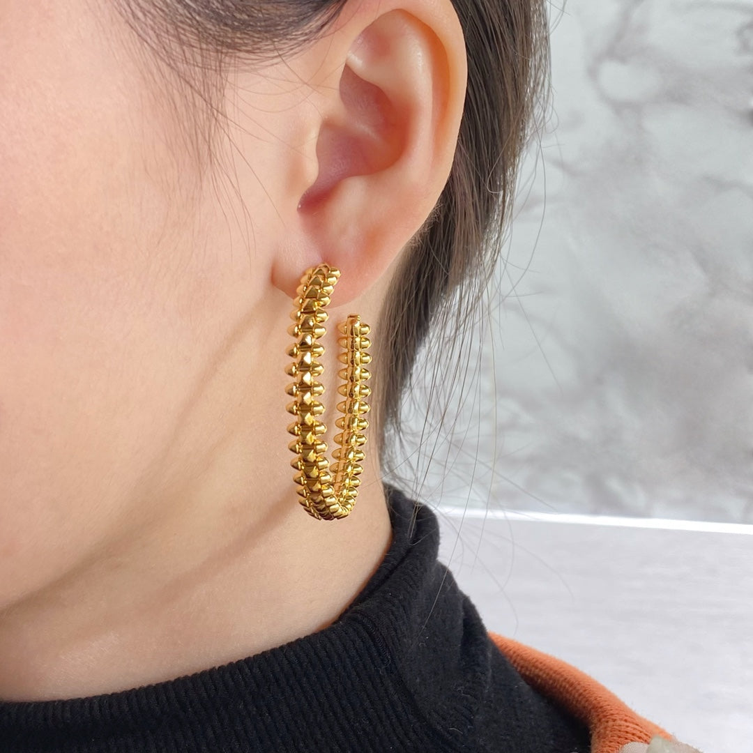 [BIJOUX]Boucles d'oreilles créoles CLASH