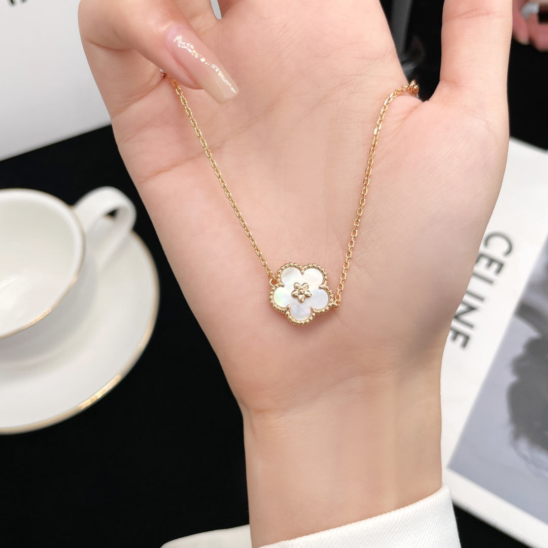 [BIJOUX]LUCKY SPRING ROSE GOLD MOP BRACELET