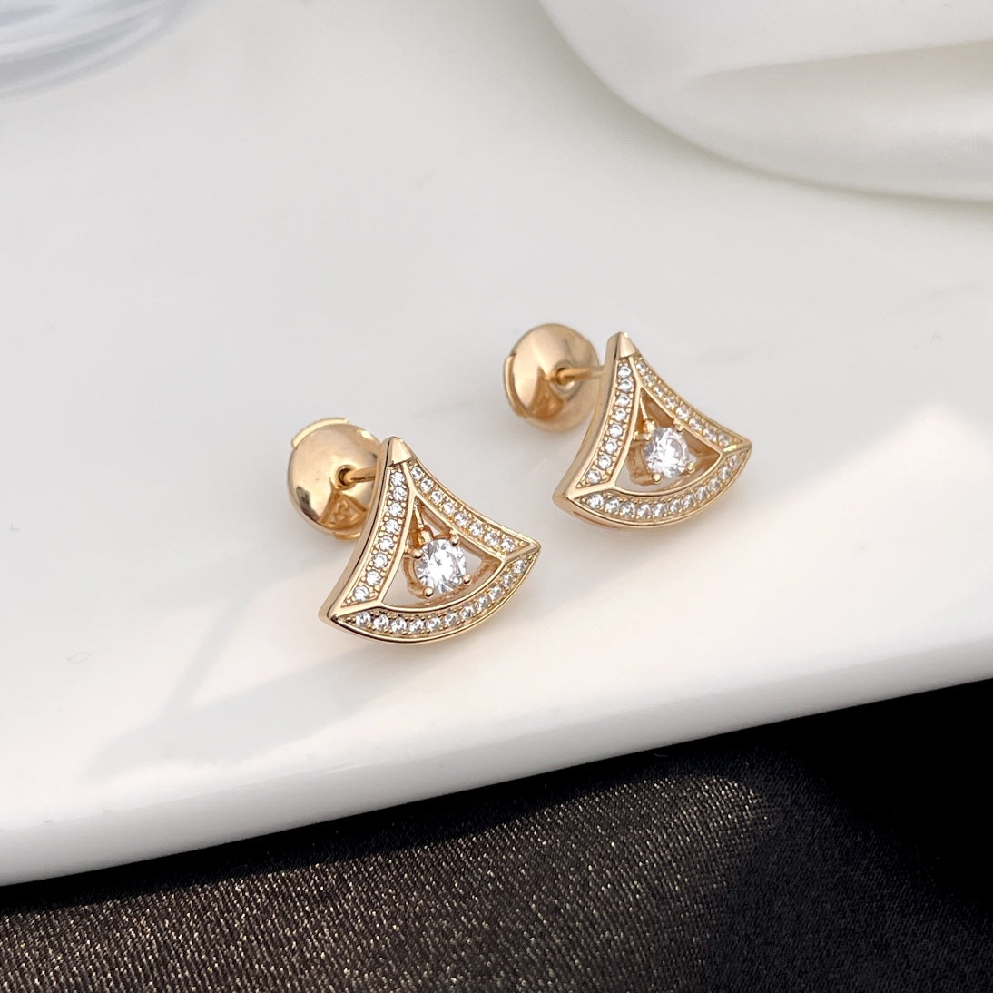 [BIJOUX]Boucles d'oreilles mini diamants DREAM