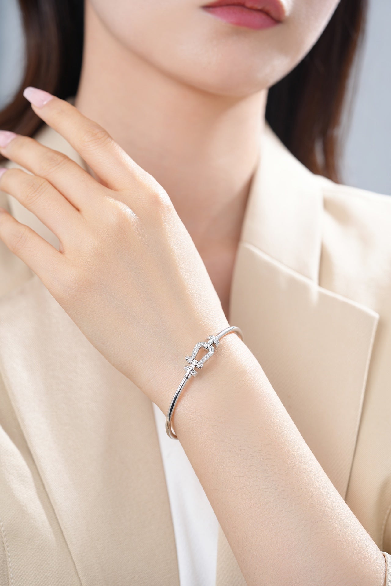 [BIJOUX]FORCE 10 MOYEN DIAMOND BRACELET