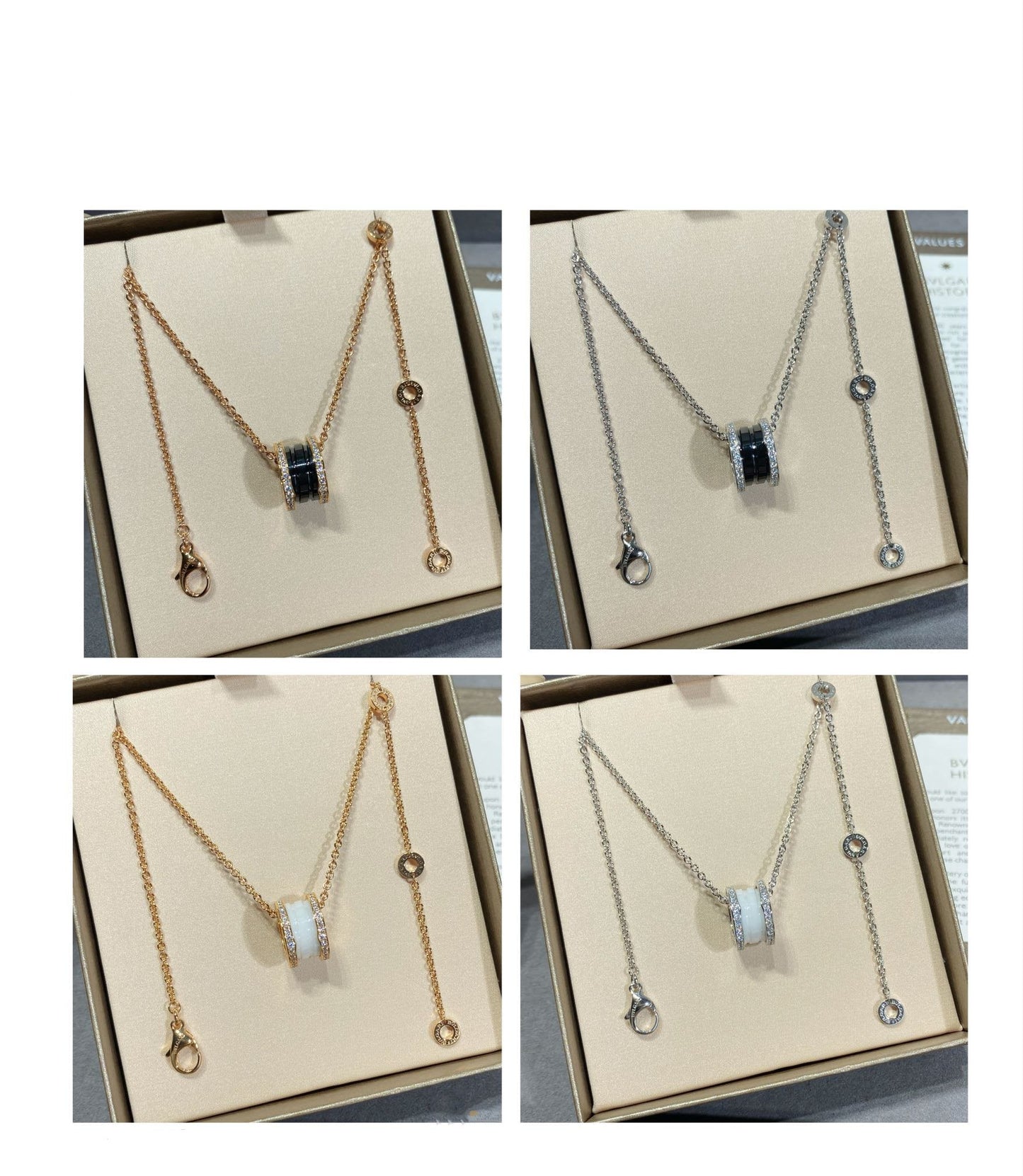 [BIJOUX]ゼロワン ダイヤモンド セラミックネックレス