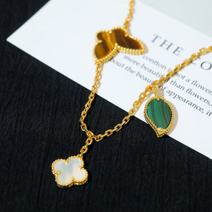 [BIJOUX]LUCKY SPRING 5 MOTIF GOLD BRACELET