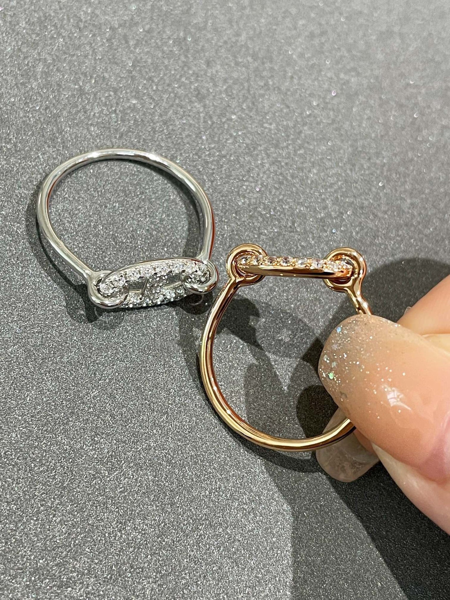 [BIJOUX]RONDE SMALL DIAMOND RING