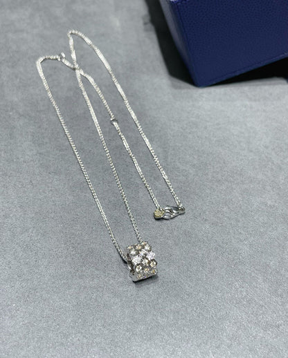 [BIJOUX] COLLIER 3 RANGS PAVÉ DE DIAMANTS BEE LOVE