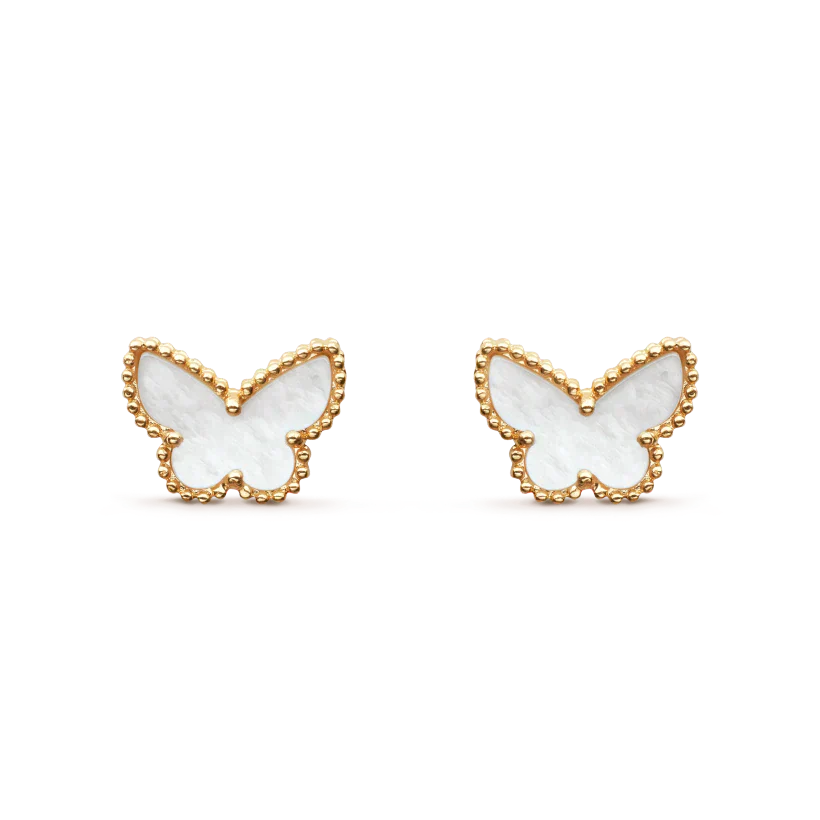 [BIJOUX]SWEET BUTTERFLY MOP EARSTUDS