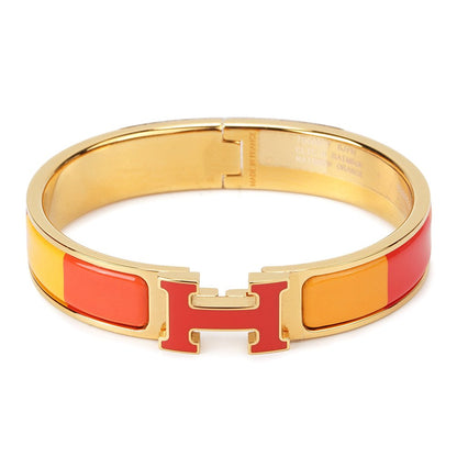 [BIJOUX]H BRACELET ORANGE ARC-EN-CIEL CERAMIQUE