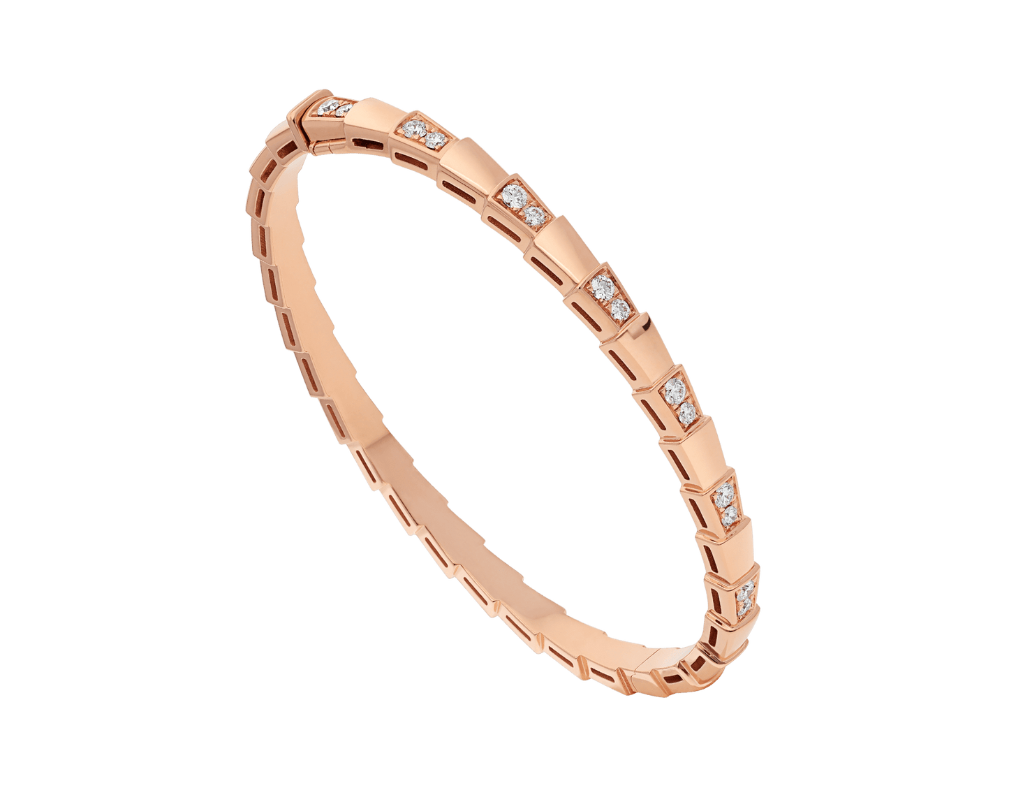 [BIJOUX]SERPENTI BRACELET PINK GOLD DIAMOND