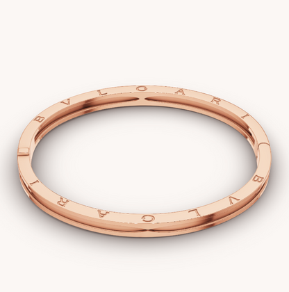 [BIJOUX]ZERO 1 SPIRAL PINK GOLD BRACELET