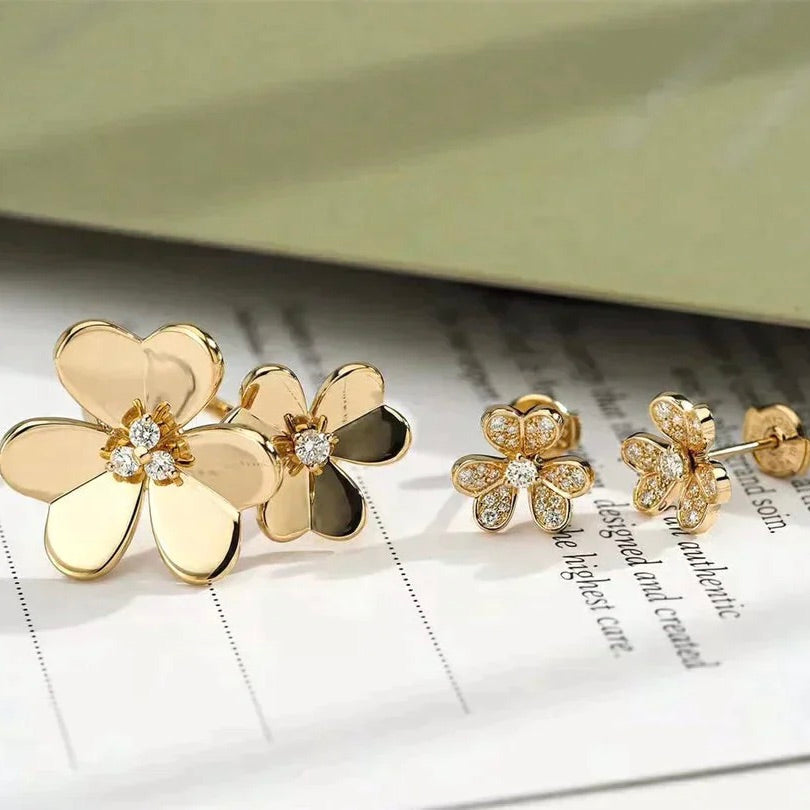 [BIJOUX]CLOVER COMOS GOLD DIAMOND RING