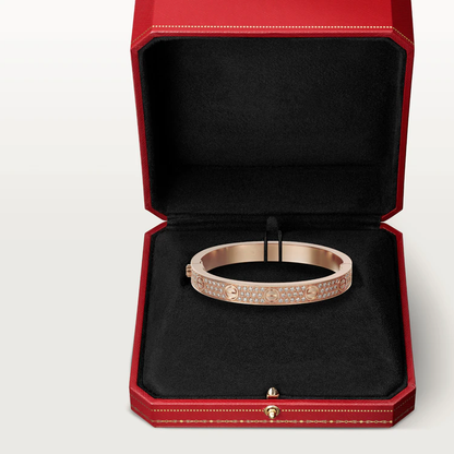 [BIJOUX]LOVE BRACELET 6.1MM DIAMOND-PAVED