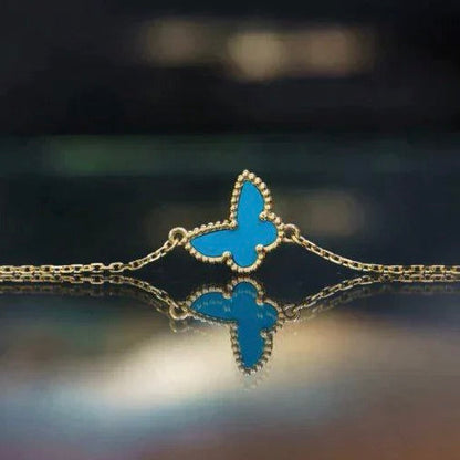 [BIJOUX]BUTTERFLY TURQUOISE BUTTERFLY BRACELET