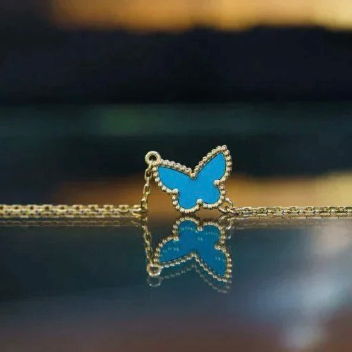 [BIJOUX]BUTTERFLY TURQUOISE BUTTERFLY BRACELET