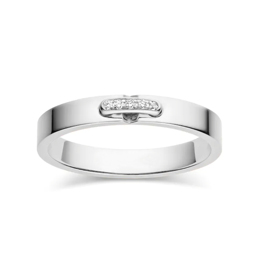 [BIJOUX]ALLIANCE LIENS VIDENCE DIAMOND 3MM RING