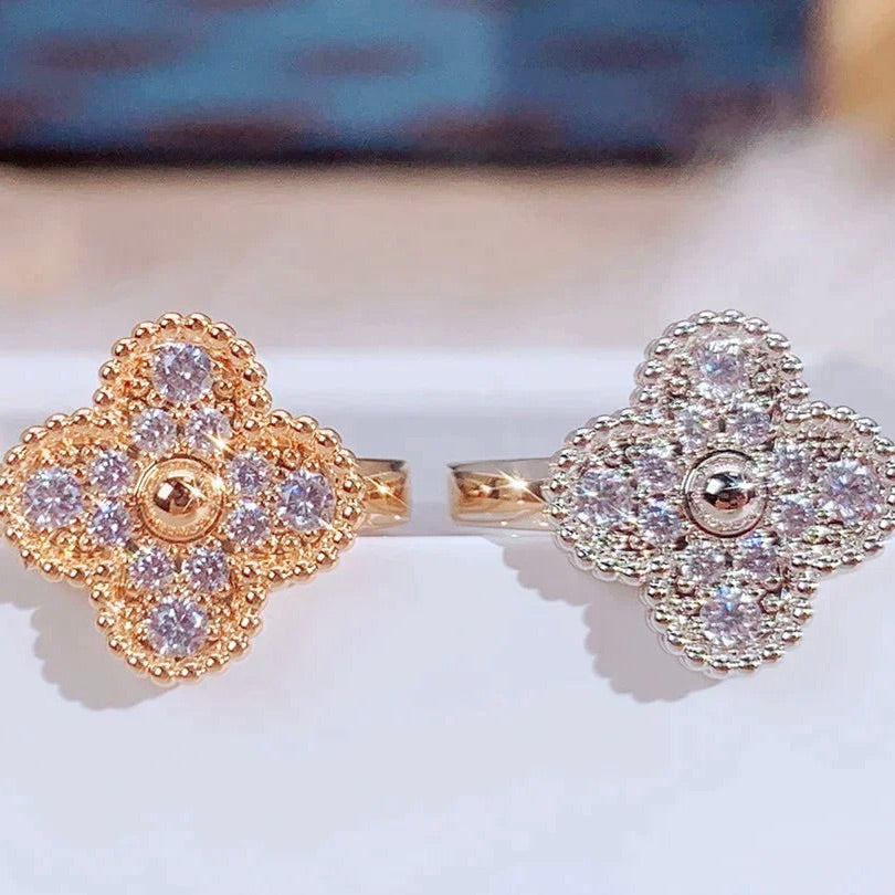 [BIJOUX]CLOVER DIAMOND RING