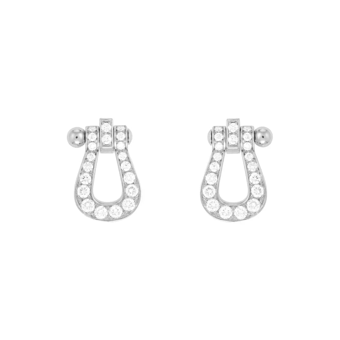 [BIJOUX]BOUCLES D'OREILLES CLOUS FORCE 10 FULL DIAMOND MINI MODELE