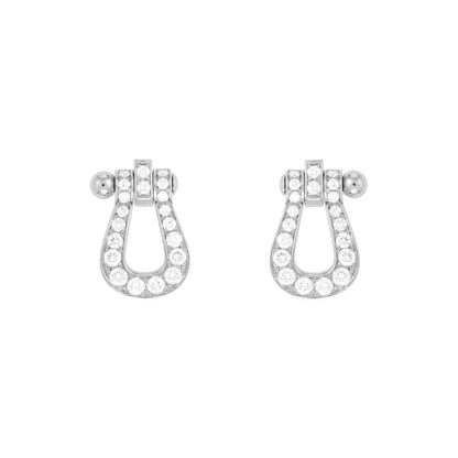 [BIJOUX]BOUCLES D'OREILLES CLOUS FORCE 10 FULL DIAMOND MINI MODELE