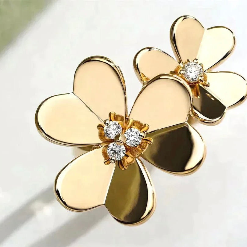 [BIJOUX]CLOVER COMOS GOLD DIAMOND RING