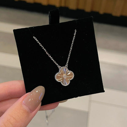 [BIJOUX] 2024 SPECIAL EDITION CLOVER 15MM DIAMOND LASER NECKLACE CHRISTMAS