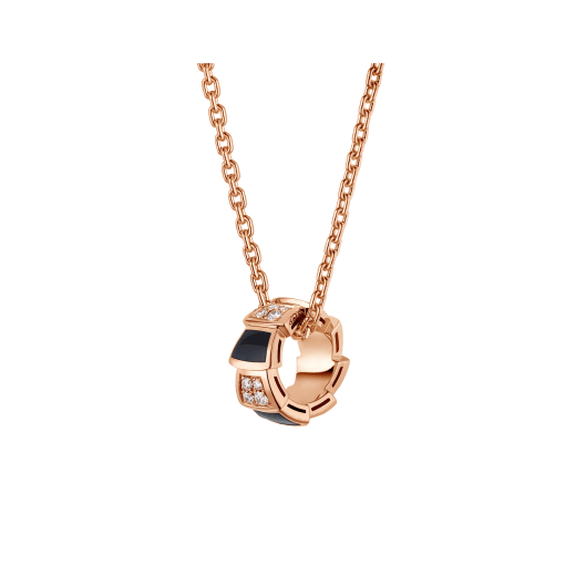 [BIJOUX]SERPENTI PEDANT DIAMOND NECKLACE