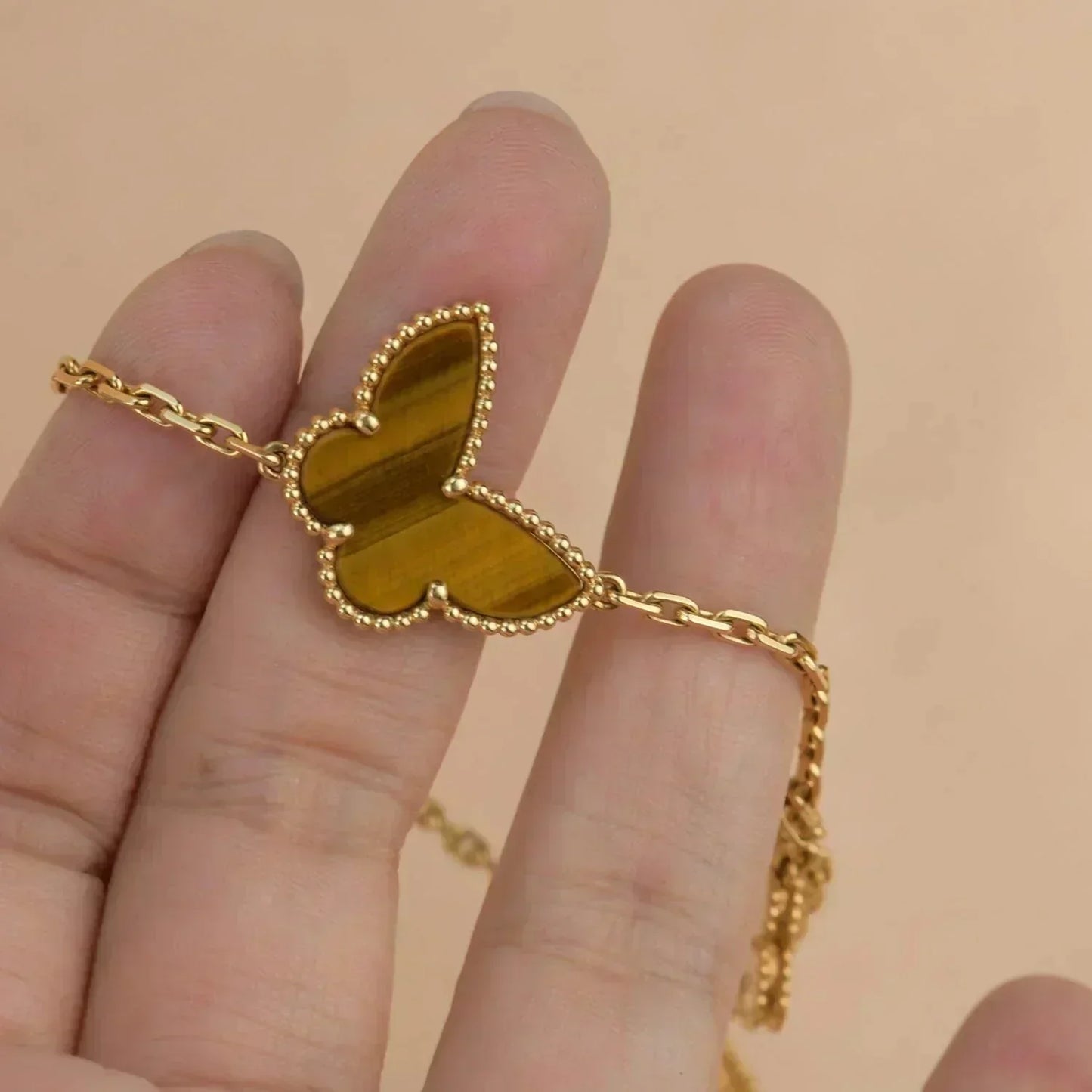 [BIJOUX]LUCKY SPRING 5 MOTIF GOLD BRACELET