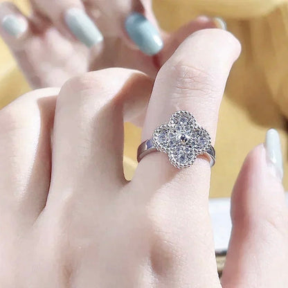 [BIJOUX]CLOVER DIAMOND RING