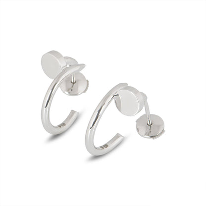 [BIJOUX] JUSTE BOUCLES D'OREILLES ARGENT