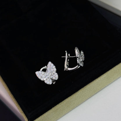[BIJOUX]BUTTERFLY ALL DIAMOND EARRINGS