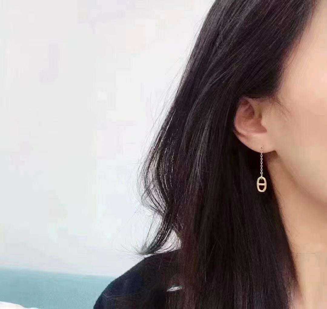 [BIJOUX]CHAINE TASSEL EARRINGS