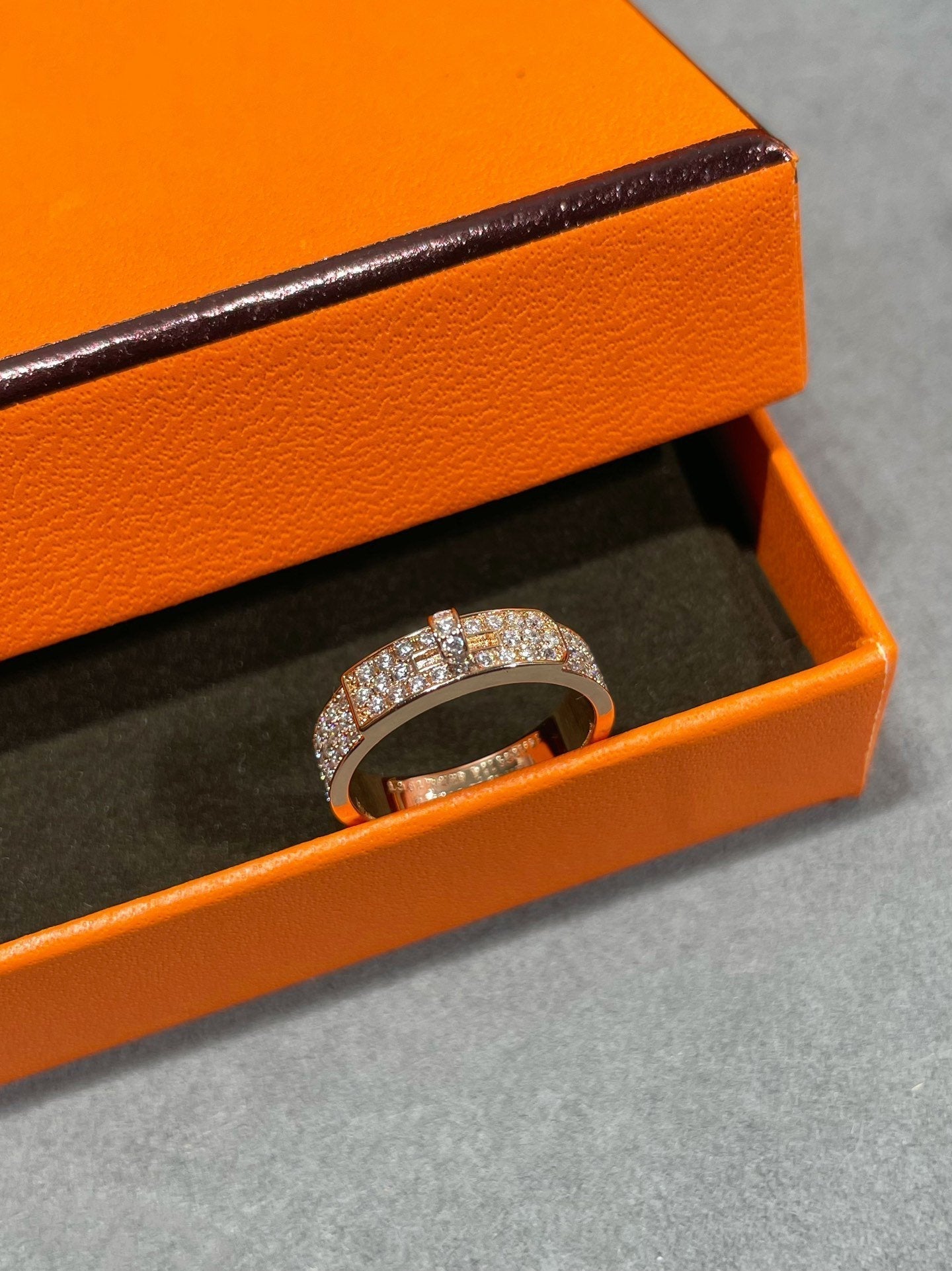 [BIJOUX]KELLY PINK GOLD DIAMOND RING