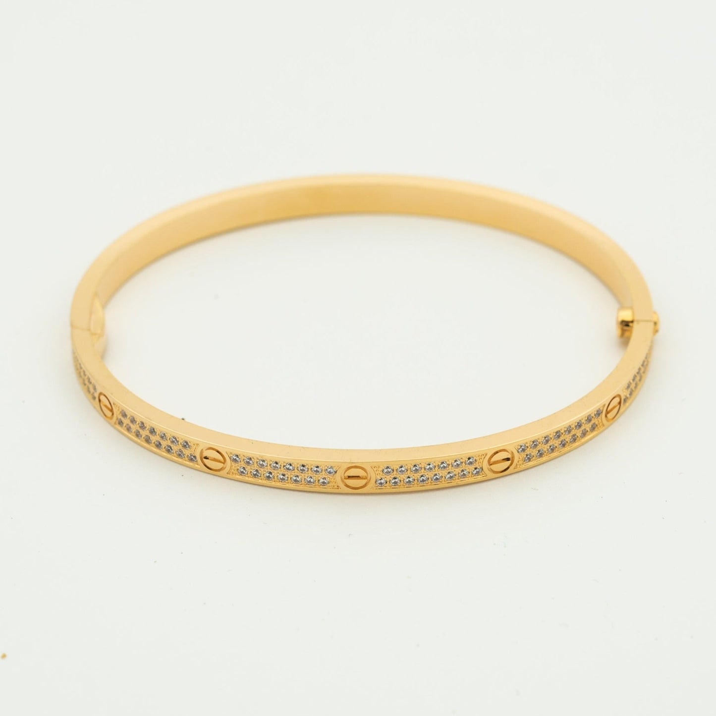 [BIJOUX]LOVE BRACELET 3.65MM DIAMOND-PAVED