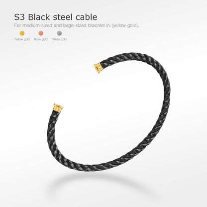 [BIJOUX]FORCE SERIES BRACELET CABLES 50 CHOICES (DIY SELECTION)