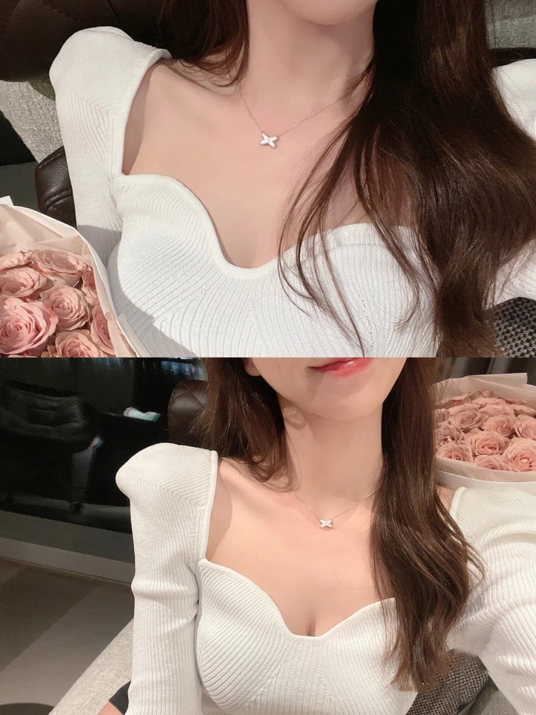 [BIJOUX]JEUX DE NECKLACE 1 DIAMOND