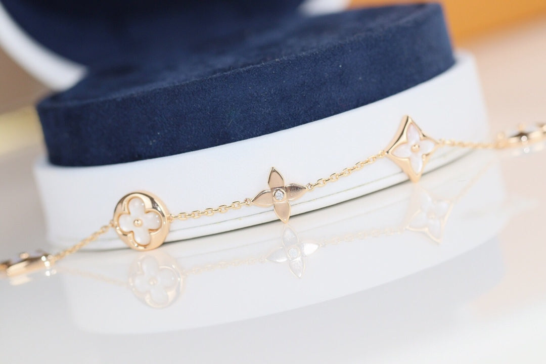 [BIJOUX] LEAF CLOVER BRACELET