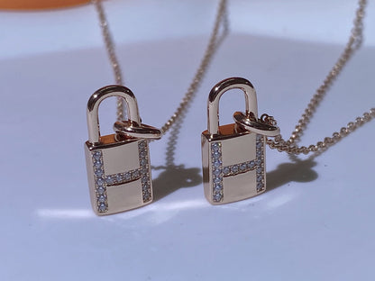 [BIJOUX]HM アドバンスド ニッチ ロック ヘッド ネックレス ダイヤモンド