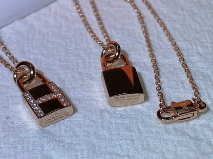 [BIJOUX]HM アドバンスド ニッチ ロック ヘッド ネックレス ダイヤモンド