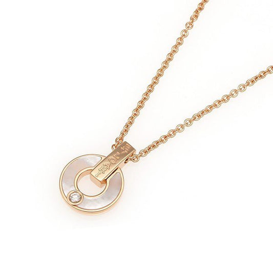 [BIJOUX] COLLIER GARI NACRE OR ROSE