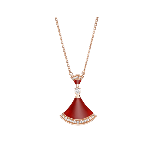 [BIJOUX] COLLIER DE RÊVE CORNALINE DIAMANT