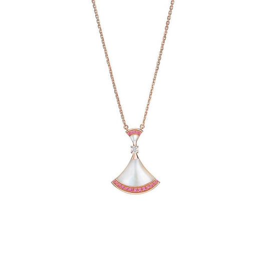 [BIJOUX] COLLIER DREAM MOP ROSE DIAMANT