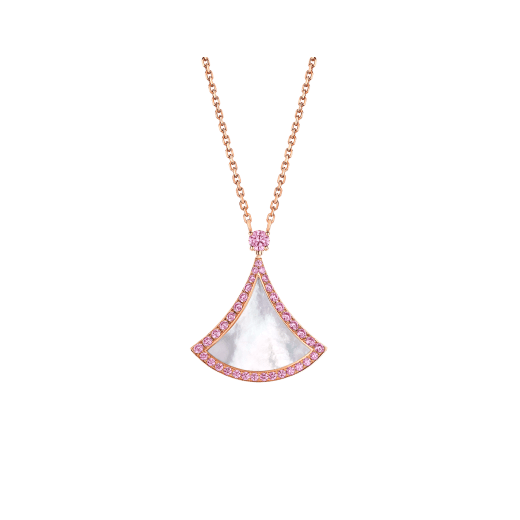 [BIJOUX]DREAM NECKLACE MOP DIAMOND PINK