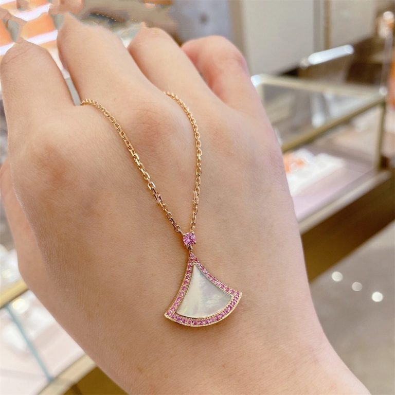 [BIJOUX]DREAM NECKLACE MOP DIAMOND PINK