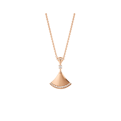 [BIJOUX]DREAM NECKLACE PINK GOLD DIAMOND