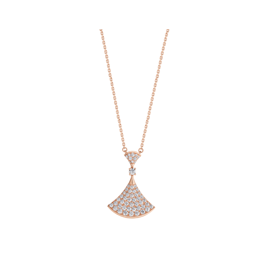 [BIJOUX] COLLIER DE RÊVE OR ROSE FULL DIAMANT